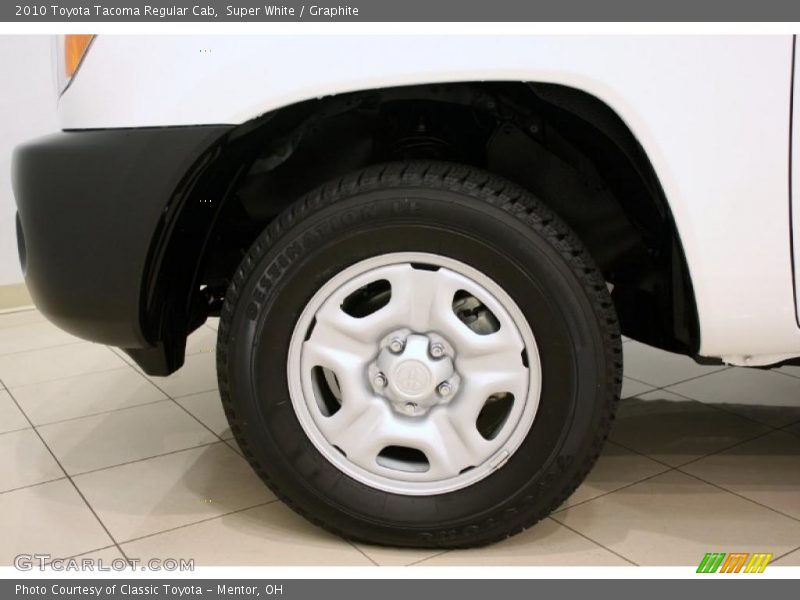 Super White / Graphite 2010 Toyota Tacoma Regular Cab