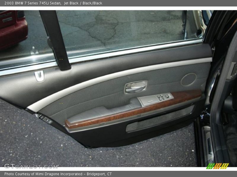Jet Black / Black/Black 2003 BMW 7 Series 745Li Sedan