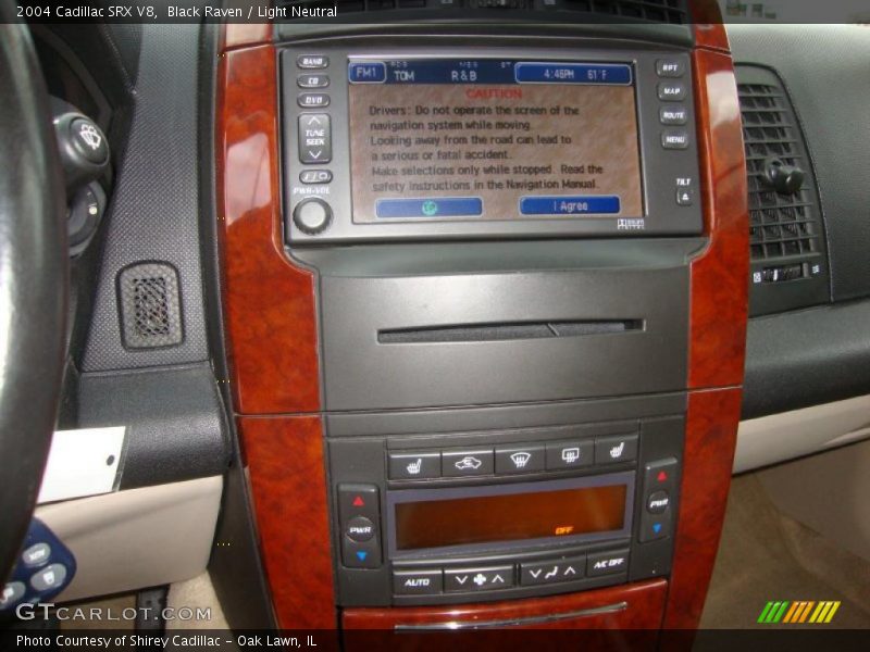 Controls of 2004 SRX V8