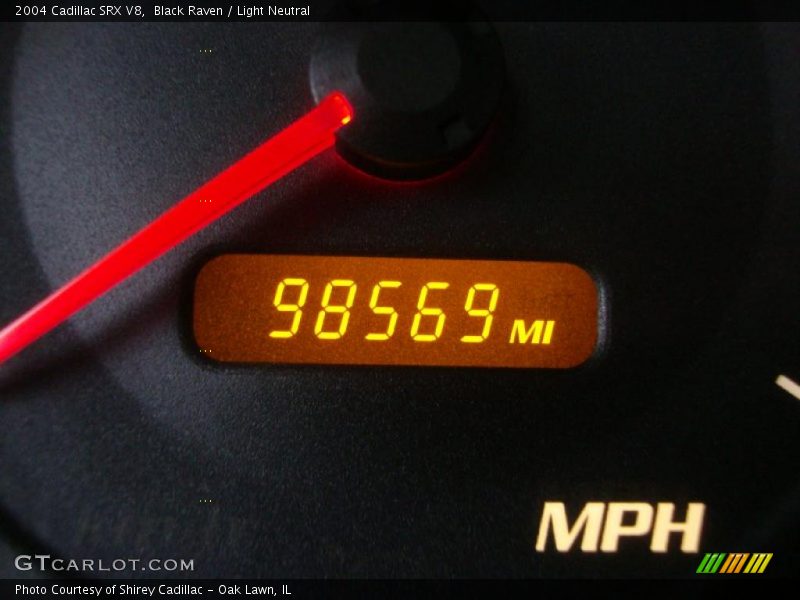 Black Raven / Light Neutral 2004 Cadillac SRX V8