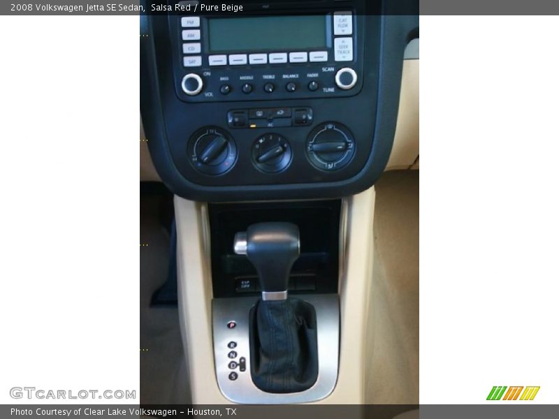 Salsa Red / Pure Beige 2008 Volkswagen Jetta SE Sedan