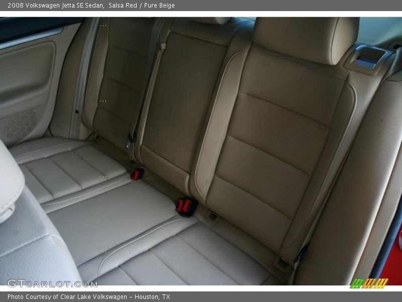 Salsa Red / Pure Beige 2008 Volkswagen Jetta SE Sedan