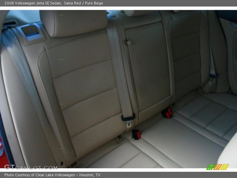 Salsa Red / Pure Beige 2008 Volkswagen Jetta SE Sedan