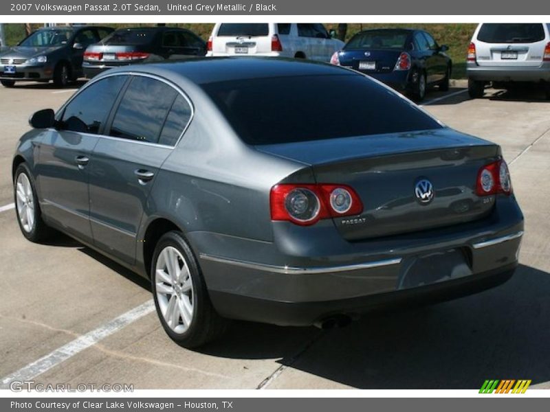 United Grey Metallic / Black 2007 Volkswagen Passat 2.0T Sedan