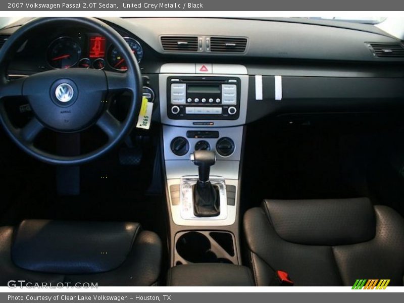 United Grey Metallic / Black 2007 Volkswagen Passat 2.0T Sedan