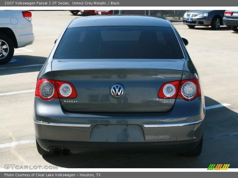 United Grey Metallic / Black 2007 Volkswagen Passat 2.0T Sedan