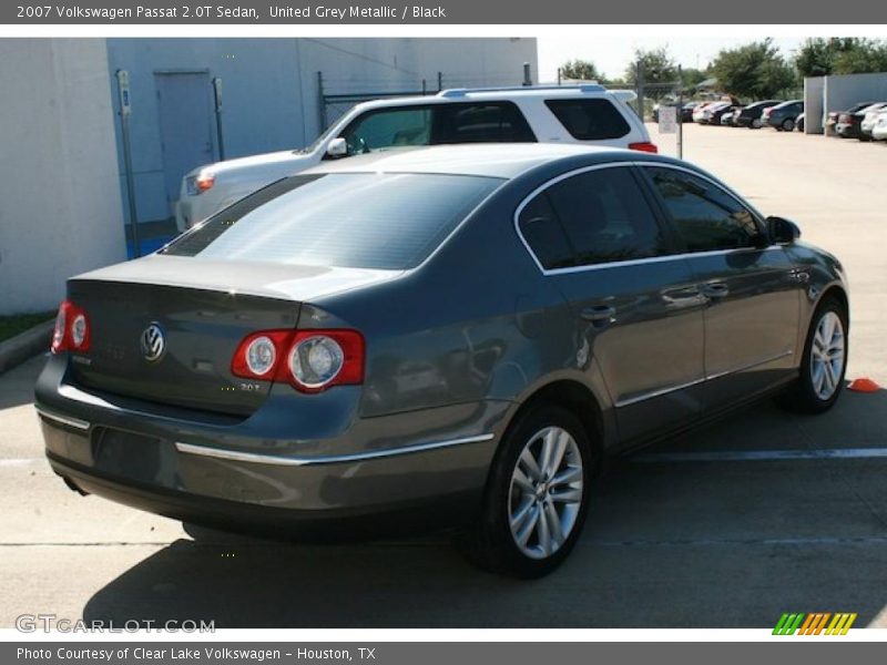 United Grey Metallic / Black 2007 Volkswagen Passat 2.0T Sedan
