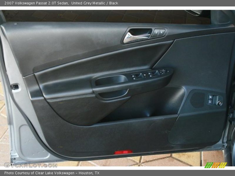 United Grey Metallic / Black 2007 Volkswagen Passat 2.0T Sedan