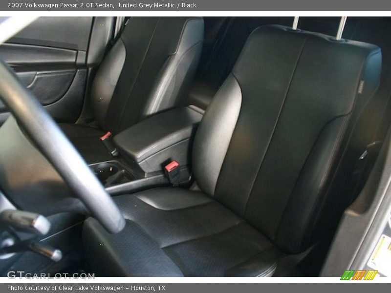 United Grey Metallic / Black 2007 Volkswagen Passat 2.0T Sedan