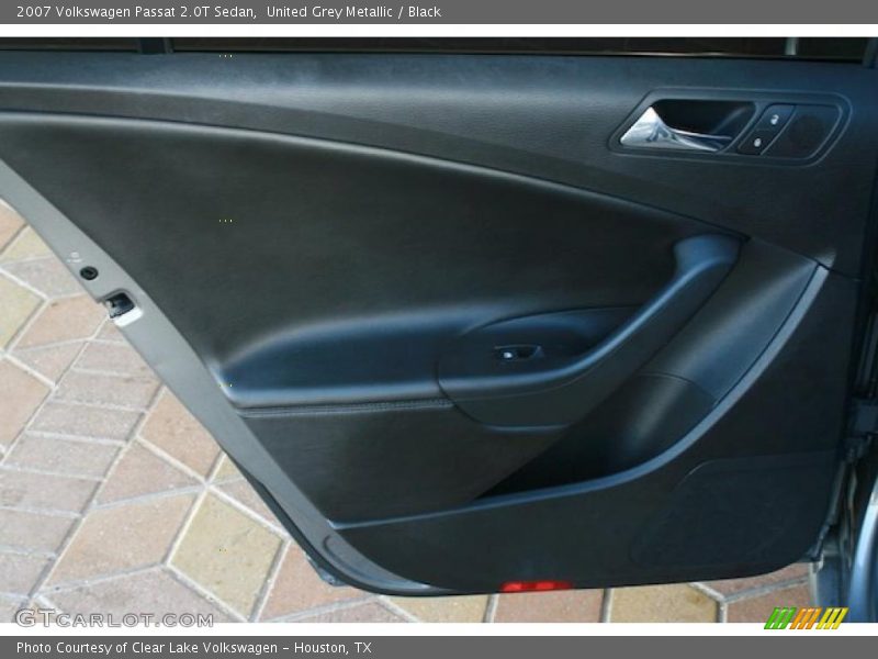 United Grey Metallic / Black 2007 Volkswagen Passat 2.0T Sedan