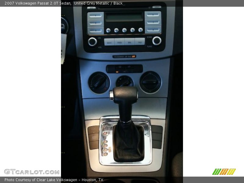 United Grey Metallic / Black 2007 Volkswagen Passat 2.0T Sedan