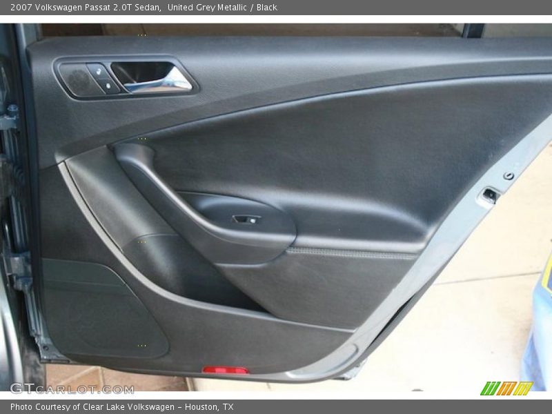 United Grey Metallic / Black 2007 Volkswagen Passat 2.0T Sedan