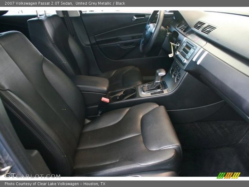 United Grey Metallic / Black 2007 Volkswagen Passat 2.0T Sedan