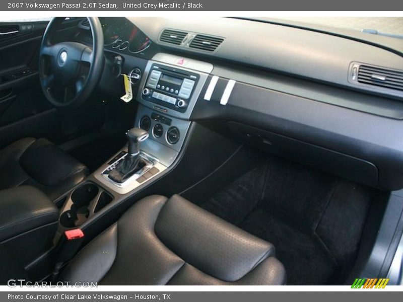 United Grey Metallic / Black 2007 Volkswagen Passat 2.0T Sedan