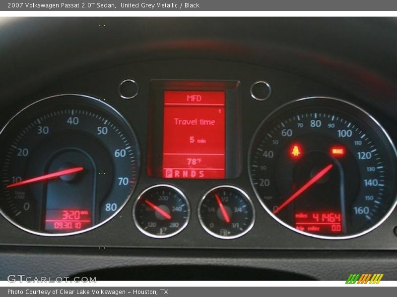 United Grey Metallic / Black 2007 Volkswagen Passat 2.0T Sedan