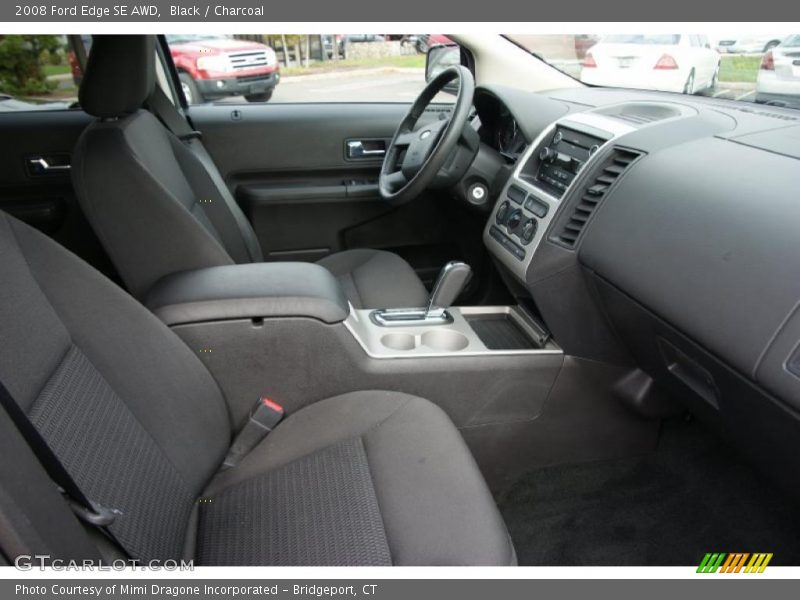  2008 Edge SE AWD Charcoal Interior