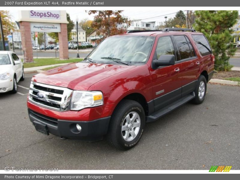 Redfire Metallic / Camel 2007 Ford Expedition XLT 4x4