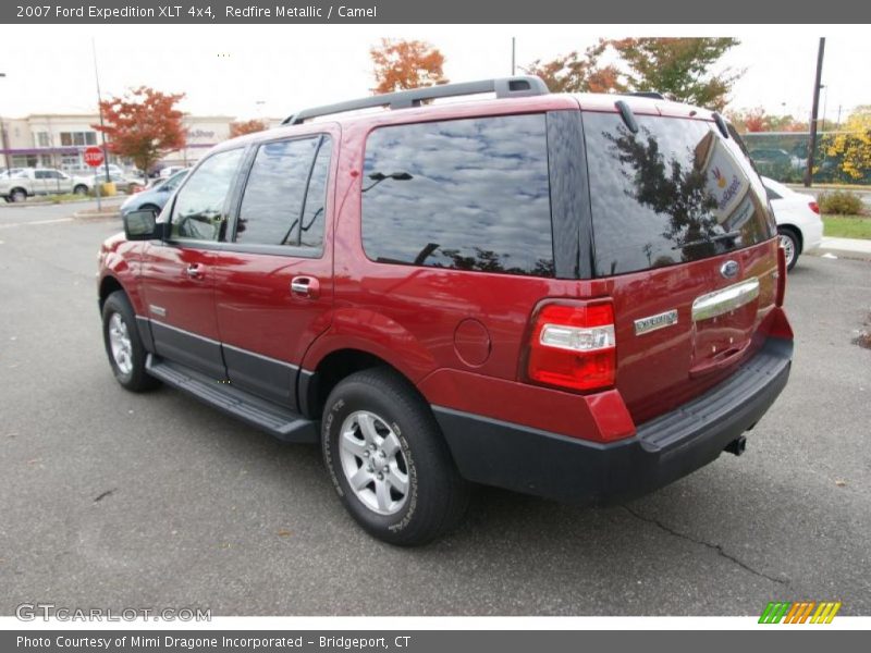 Redfire Metallic / Camel 2007 Ford Expedition XLT 4x4