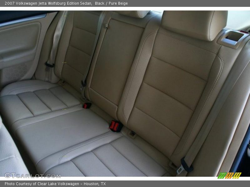 Black / Pure Beige 2007 Volkswagen Jetta Wolfsburg Edition Sedan