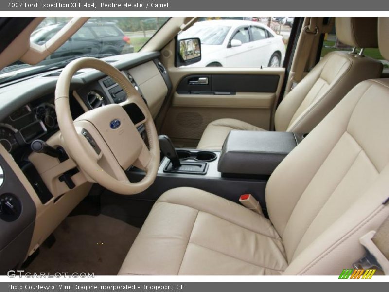 Redfire Metallic / Camel 2007 Ford Expedition XLT 4x4