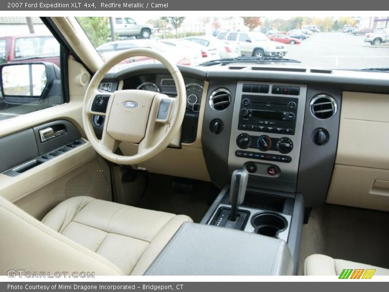 Redfire Metallic / Camel 2007 Ford Expedition XLT 4x4