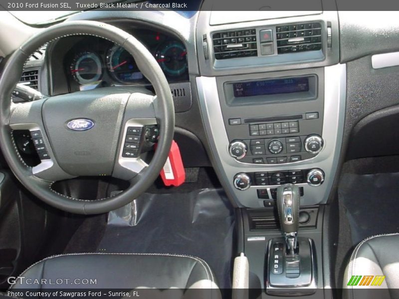 Tuxedo Black Metallic / Charcoal Black 2010 Ford Fusion SEL