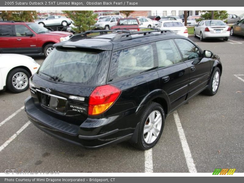 Obsidian Black Pearl / Taupe 2005 Subaru Outback 2.5XT Limited Wagon