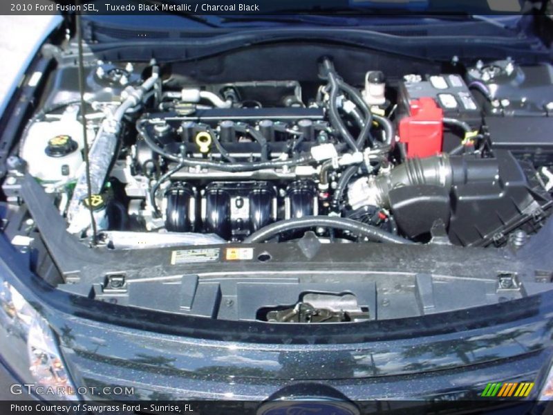 Tuxedo Black Metallic / Charcoal Black 2010 Ford Fusion SEL
