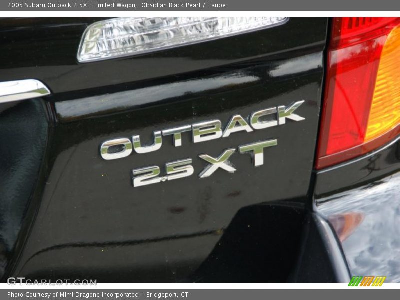 Obsidian Black Pearl / Taupe 2005 Subaru Outback 2.5XT Limited Wagon