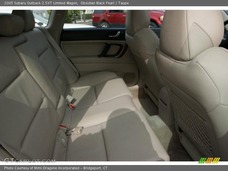 Obsidian Black Pearl / Taupe 2005 Subaru Outback 2.5XT Limited Wagon
