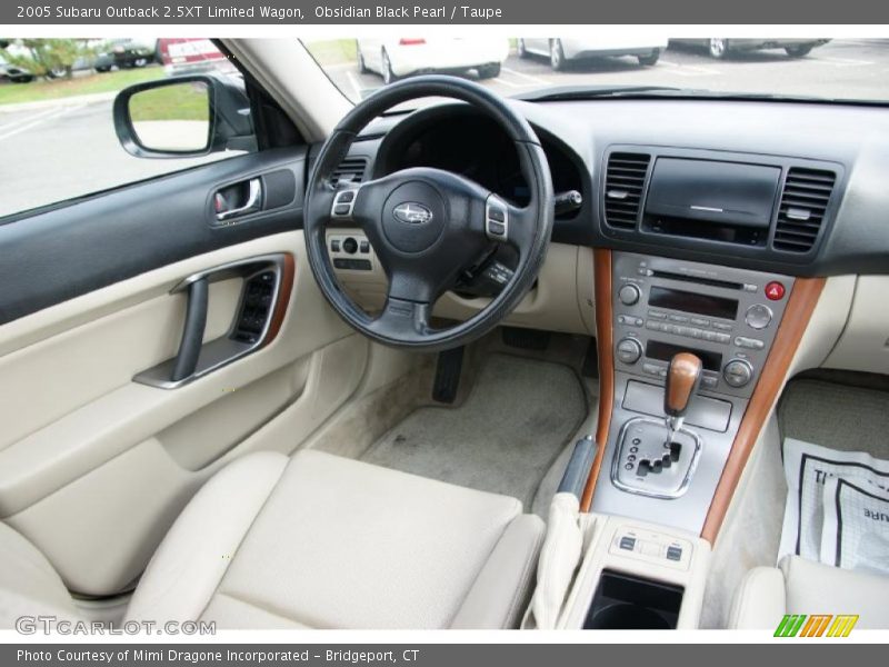  2005 Outback 2.5XT Limited Wagon Taupe Interior