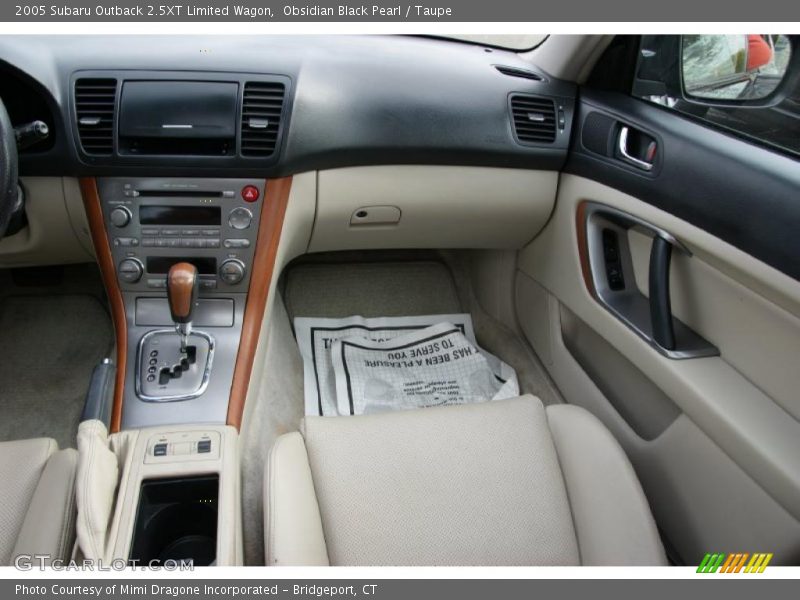  2005 Outback 2.5XT Limited Wagon Taupe Interior