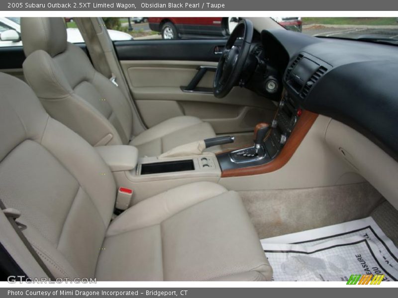  2005 Outback 2.5XT Limited Wagon Taupe Interior
