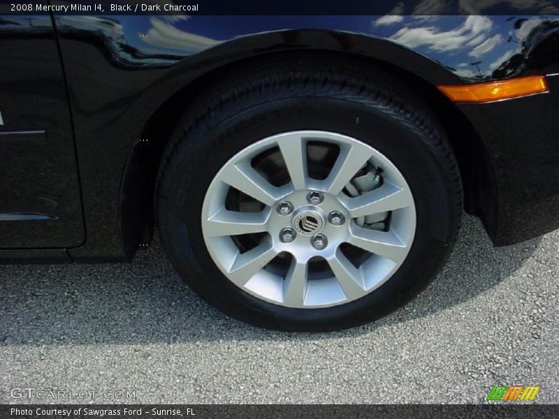 Black / Dark Charcoal 2008 Mercury Milan I4