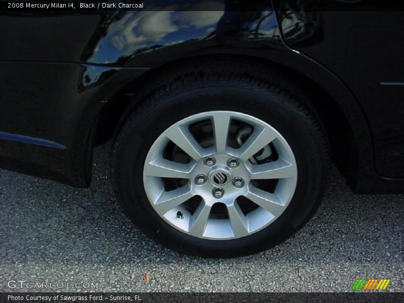 Black / Dark Charcoal 2008 Mercury Milan I4