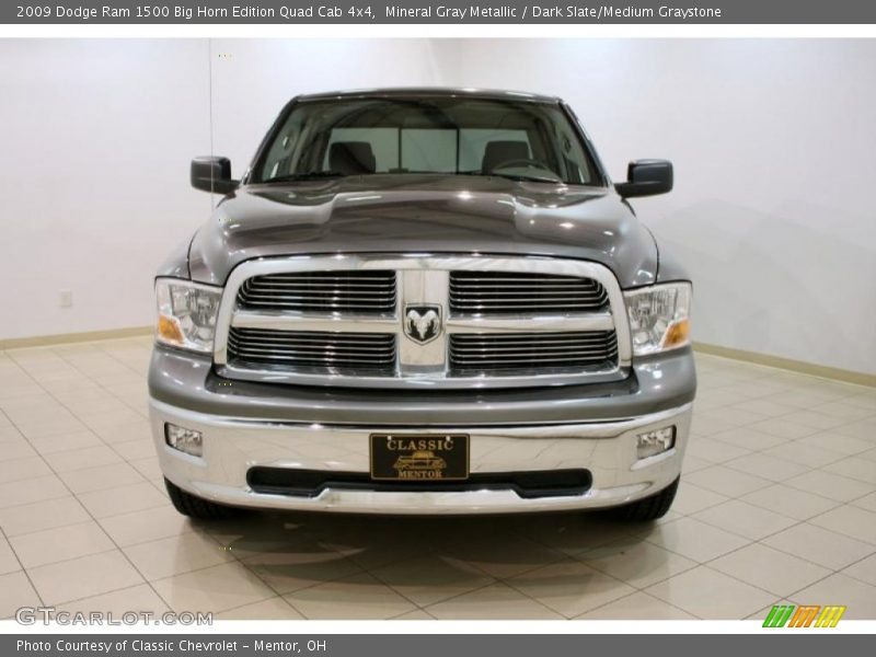 Mineral Gray Metallic / Dark Slate/Medium Graystone 2009 Dodge Ram 1500 Big Horn Edition Quad Cab 4x4