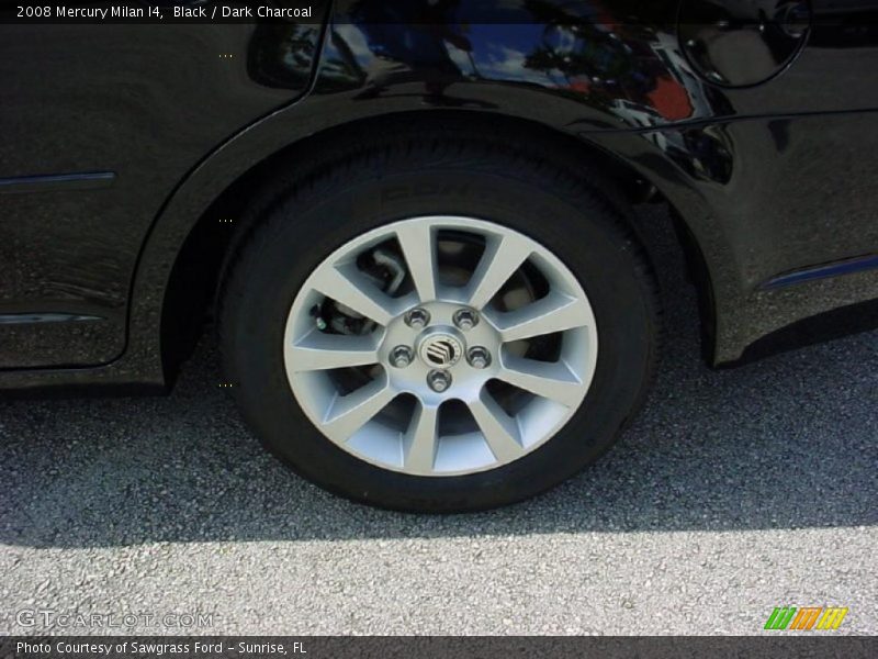 Black / Dark Charcoal 2008 Mercury Milan I4