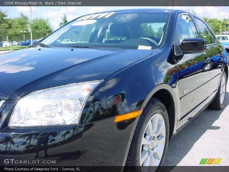 Black / Dark Charcoal 2008 Mercury Milan I4