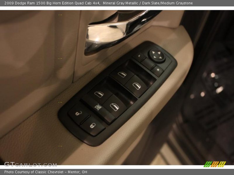 Mineral Gray Metallic / Dark Slate/Medium Graystone 2009 Dodge Ram 1500 Big Horn Edition Quad Cab 4x4