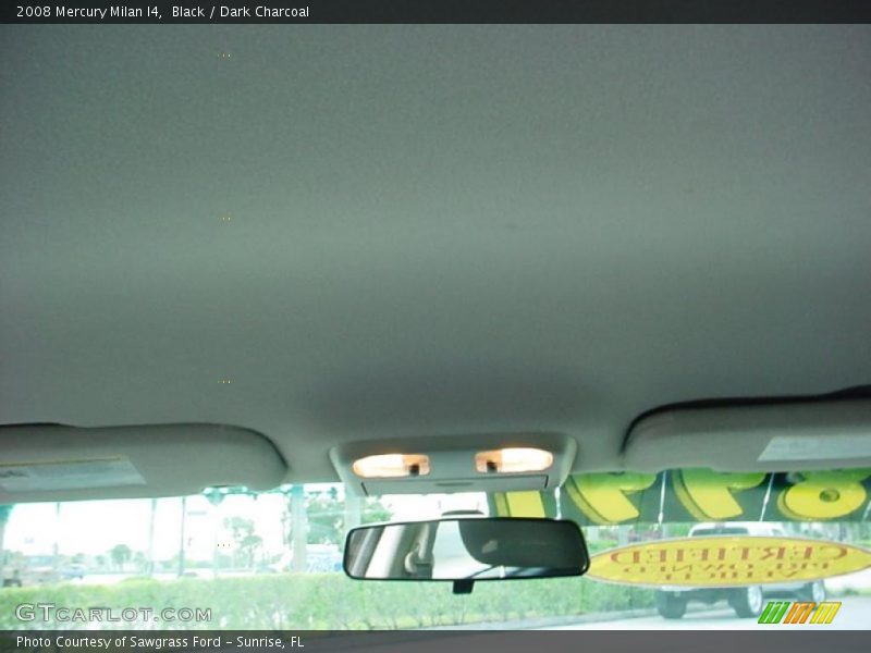 Black / Dark Charcoal 2008 Mercury Milan I4