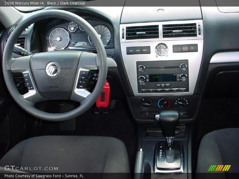 Black / Dark Charcoal 2008 Mercury Milan I4