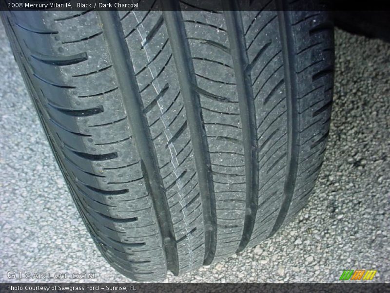 Black / Dark Charcoal 2008 Mercury Milan I4