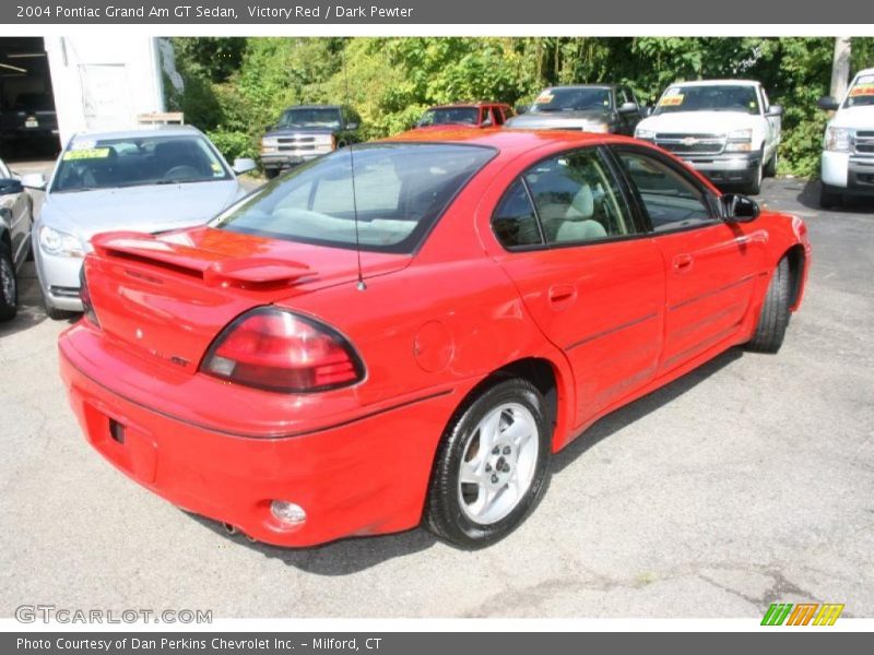Victory Red / Dark Pewter 2004 Pontiac Grand Am GT Sedan