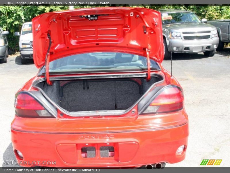 Victory Red / Dark Pewter 2004 Pontiac Grand Am GT Sedan