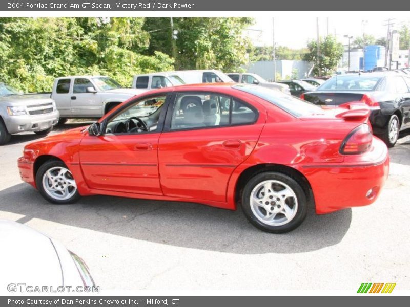 Victory Red / Dark Pewter 2004 Pontiac Grand Am GT Sedan