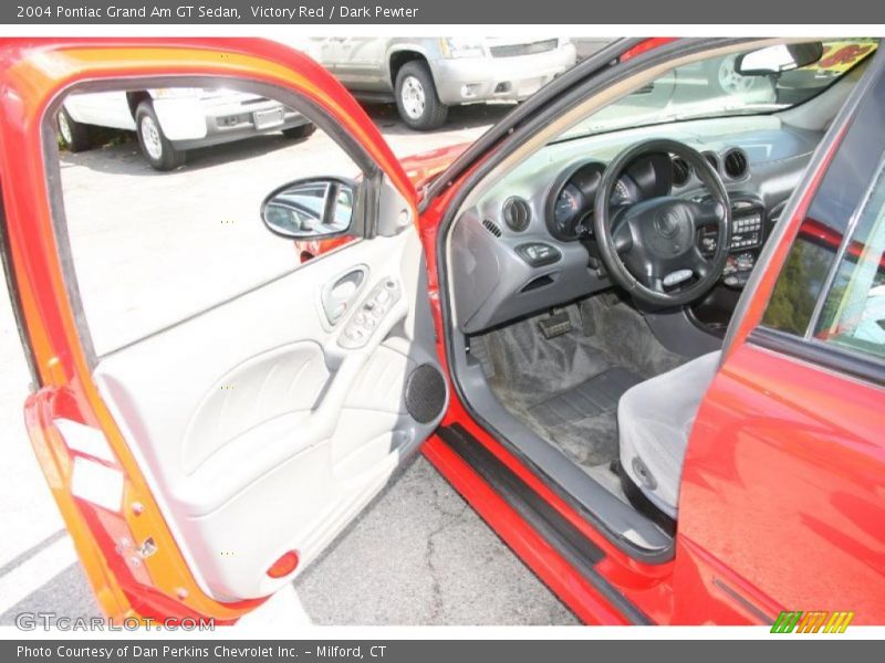 Victory Red / Dark Pewter 2004 Pontiac Grand Am GT Sedan