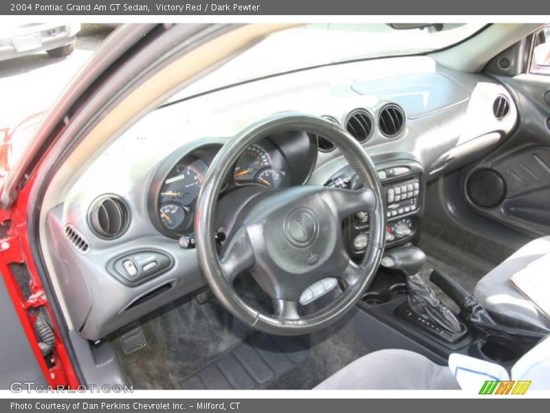 Victory Red / Dark Pewter 2004 Pontiac Grand Am GT Sedan