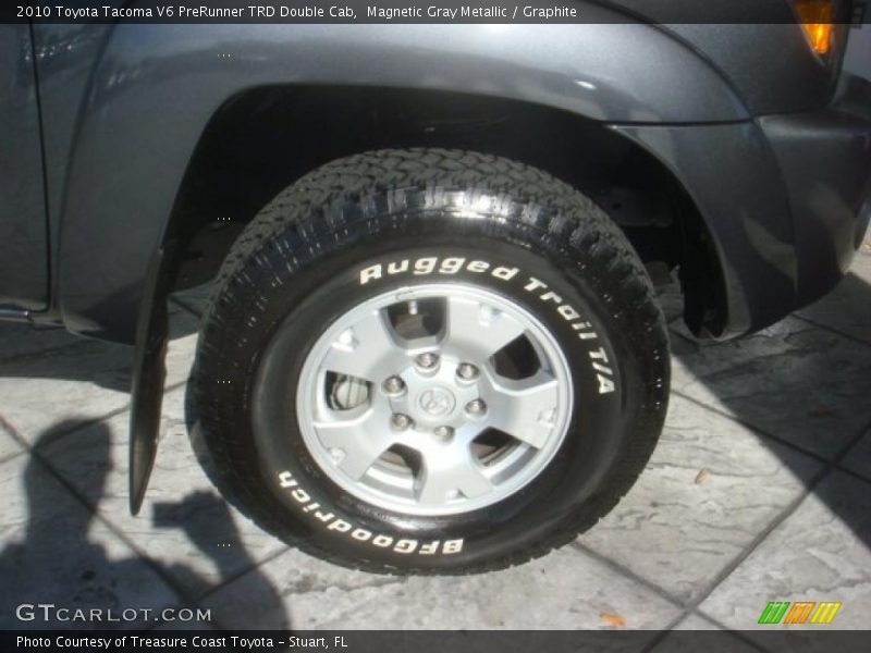 Magnetic Gray Metallic / Graphite 2010 Toyota Tacoma V6 PreRunner TRD Double Cab