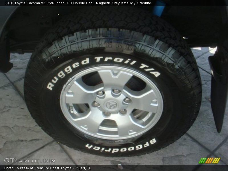 Magnetic Gray Metallic / Graphite 2010 Toyota Tacoma V6 PreRunner TRD Double Cab