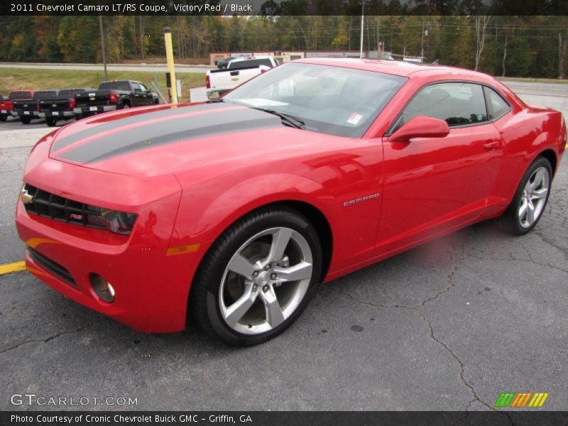 Victory Red / Black 2011 Chevrolet Camaro LT/RS Coupe